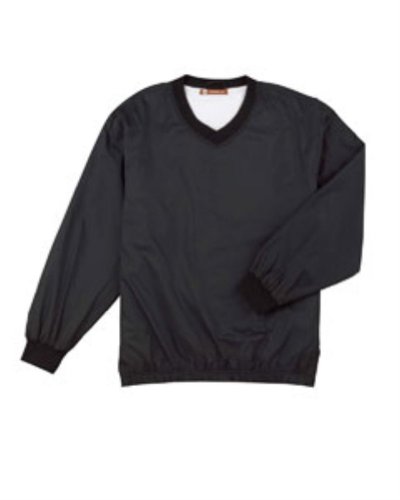 Harriton Mens Athletic V-neck Jacket. M720