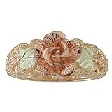 Black Hills Gold Ring with Rose from Coleman