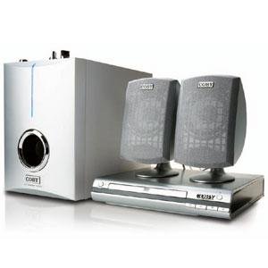 Coby DVD-433 2.1 Channel DVD Player with Home Theater Speaker System
