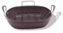 Anolon Advanced Rectangular Contoured Roaster with Rack