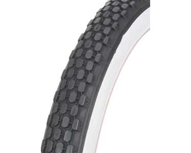Bike | Bicycle Tire 20″ x 2.125″ Black/White