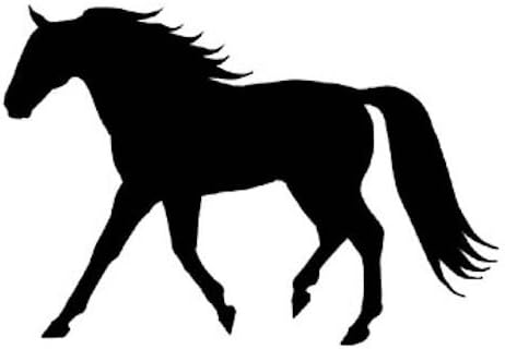 Gaited Horse Window Sticker Decal