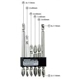 ジェフコム マグネット付 ドライバービット6本組 WBS-1236