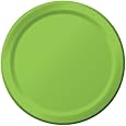 Creative Converting 24 Count Touch of Color Paper Dessert Plates, Fresh Lime