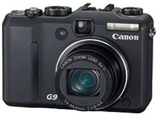 Canon PowerShot G9 Digital Camera - Black (12.1MP, 6x Optical Zoom) 3.0 LCD