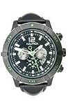 Nautica Green Bezel Chronograph Diver Black Dial Men's Watch #N22537G