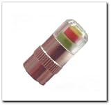 Tire Indicating Valve Caps, 32 PSI Range, 4 per pkg.
