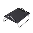 Safco&reg; Ergo-Comfort Adjustable Footrest, 18-1/2w x 11-1/2d x 8h, Black