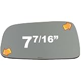 2004-2007 JEEP LIBERTY Flat, Driver Side Replacement Mirror Glass by Automotive Mirror Glass