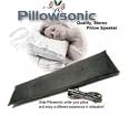 PillowSonic Stereo Pillow Speaker with Free Relaxation CD - iPod Compatable