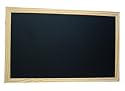 Jumbo 80x120 cm blackboard with Pine frame 40mm width.