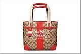 Coach Heritage Signature Stripe Tote