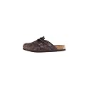 BIRKIS Camden Soft Clogs Soft footbed Birko-Filz, Brown / Amalfi Di Moro, Size 44 EU with a regular insole