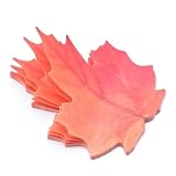 Small Autumn Leaf Sticky Note (Red)||RF10F