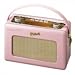 Roberts Radio RD50 Pastel Pink DAB Digital Radio RDS Display