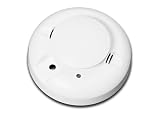 Smoke Alarms: GE Security 521 Self-Diagnostic Photoelectric Smoke & Heat Detector with Sounder, 2-Wire