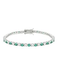 Evergreen Tennis Bracelet