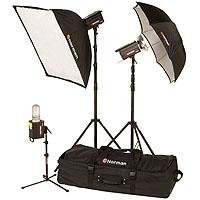 Norman ML-KIT1700R 3 Light/1 Softbox Kit with 2 ML600R & 1 ML400R Monolights, 36