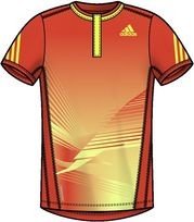 Adidas Herren Polo Adizero Theme, high energy/electricity, XXL, HAX21655XXL