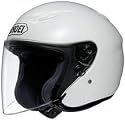 SHOEI J-WING JWING WHITE MOTORCYCLE Open-Face-Helmet