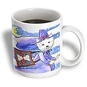 West Highland Terrier Westie Westie in costume witch Halloween Halloween Westie dog - 11oz Mug