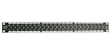 Hosa PHB 360 Patch Bay 48-Point Unbalanced 1/4 In Jacks on the Front and RCA Jacks on the Rear