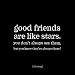 Quotable Good Friends Are Like Stars - Old Saying Mug