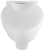 Villeroy & Boch Oblic WC-Sitz, weiß, Scharniere verchromt