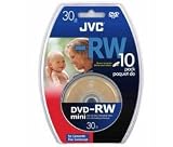 JVC - VD-W14G10SP 8cm DVD-RW - 30min/1.4 GB (Pack of 10)
