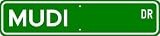 Mudhol Hound STREET SIGN ~ High Quality Aluminum ~ Dog Lover