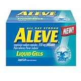 Aleve All Day Strong Pain Reliever, Fever Reducer, Liquid Gels, 80 ea for Sale