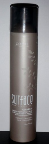 Surface AWAKEN Protein Styling Spray Fast Dry, Firm Hold Shine, Strengthen 10oz (283g)