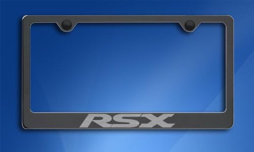 Acura RSX License Plate Frame Black