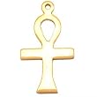 Ankh Charm Gold Filled 17mm