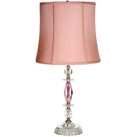 Pink Greta Lamp with Shade