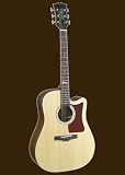 Sierra SD35CE Acoustic Electric Cutaway Guitar Set- Alpine Series