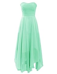 Chiffon Cocktail Sweetheart Bridesmaid Dress/Prom Dress 