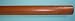 1-3/8" Wood Smooth Drapery Rod in Estate Oak Finish 6' Long [CAPITOL CITY LUMBER]