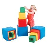 Set of Four Colorful Nest And Stack Boxes