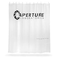 Portal 2 Aperture Laboratories Shower Curtain