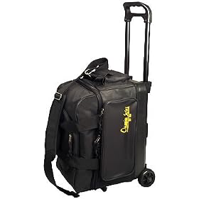 BSI Champion 2 Ball Roller Bowling Bag Black/Gold