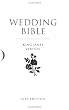Holy Bible: King James Version, Standard, Wedding Bible, Gift Edition, Marriage Presentation Page, White Imitation Leather, Silver Edges (Bible Kjv)