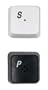 Keyboard Salt & Pepper Shakers