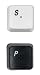 Keyboard Salt & Pepper Shakers