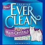 Pet Supplies : Ever Clean Plus Multi Crystals Unscented Cat Litter (25-lb box)