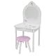Worlds Apart Butterflies and Flowers Vanity Table