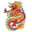Chinese Dragon Temporary Tattoo 1.5x2
