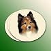   - NEW! Neoprene Sable Sheltie Coasters Set of 4