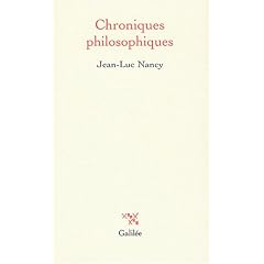 Chroniques philosophiques