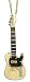 Miniature Natural Wood Telecaster Electric Guitar Christmas Ornament 4